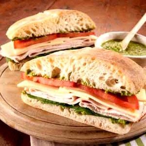 1 sandwich Turkey Ciabatta