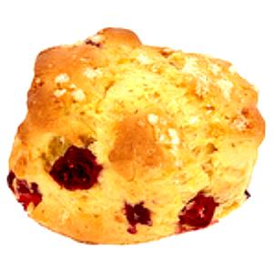 1 scone (95 g) Berry & White Chocolate Scone