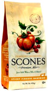 1 scone Pumpkin Cranberry Scone Mix