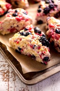 1 scone Triple Berry Scone