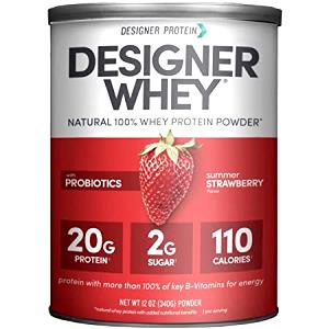 1 scoop (16 g) Designer Whey Protein - Red Raspberry