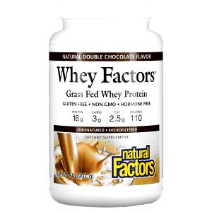 1 scoop (22 g) Whey Factors Double Chocolate