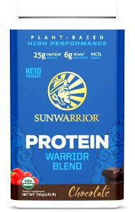 1 scoop (25 g) Warrior Blend Raw Vegan Protein Natural