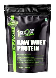 1 scoop (26 g) Organic Whey Unflavored Protein