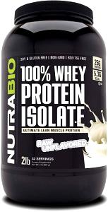 1 scoop (28.4 g) Whey Protein Isolate Unflavored