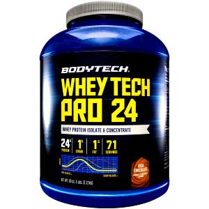 1 scoop (30.4 g) Whey Tech Pro 24 - Rich Chocolate