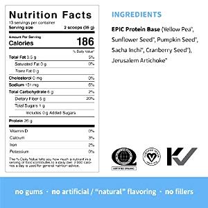 1 scoop (30.6 g) Reform Vegan Protein