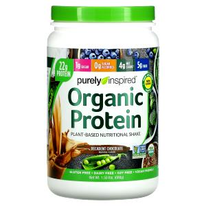 1 scoop (39 oz) Organic Protein Decadent Chocolate (Container)