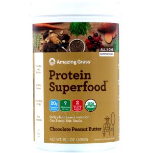 1 scoop (43 g) Protein Superfood - Chocolate Peanut Butter