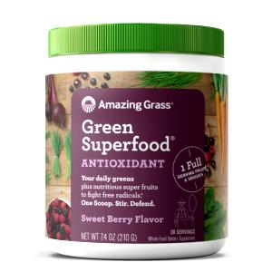 1 scoop (7 g) Green Superfood Antioxidant