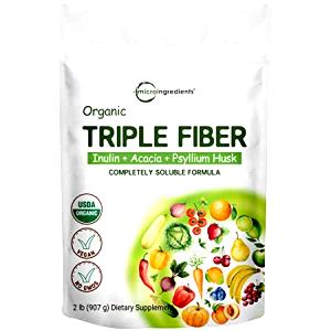 1 scoop (8 g) Organic Triple Fiber