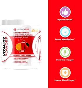 1 scoop (8 g) Vitality Powder