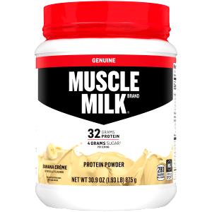 1 Scoop Muscle Milk Powder, Banana Crème