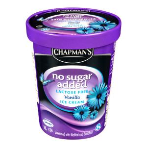 1 scoop No-Sugar-Added Lactose-Free Vanilla Ice Cream (1 Scoop)