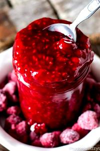 1 serving (0.49 oz) Raspberry Topping