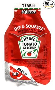 1 serving (0.6 oz) Ketchup