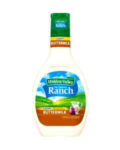 1 serving (0.75 oz) Light Buttermilk Ranch Dressing (Half)