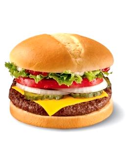 1 Serving 1/4 Lb Classic Grillburger With Cheese