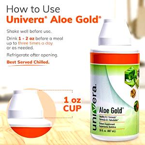 1 serving (1 oz) Aloe Gold