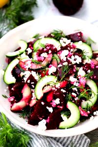 1 serving (1 oz) Beets Salad