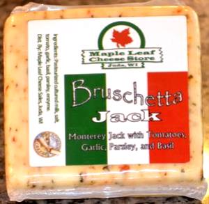 1 serving (1 oz) Bruschetta Monterey Jack Cheese