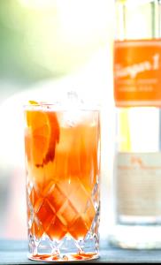 1 serving (1 oz) Mandarin Vodka