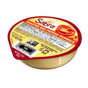 1 serving (1 oz) Red Pepper Hummus