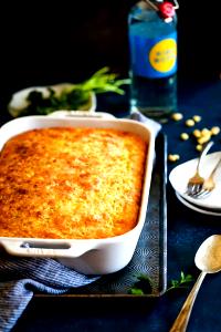 1 serving (1 oz) Southwest Corn Casserole