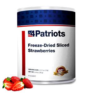 1 serving (10 g) Freeze Dried Sliced Strawberries