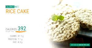 1 serving (10 g) Rice Cake