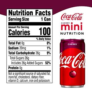 1 serving (10 oz) Cherry Coca-Cola