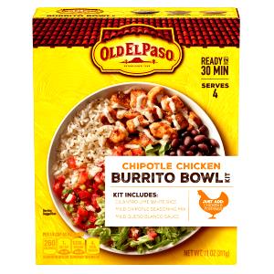 1 serving (10 oz) Chipotle Chicken Bowl