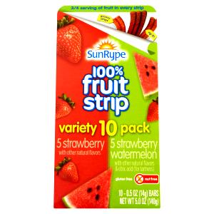 1 Serving 100% Fruit Strip - Strawberry