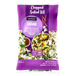 1 serving (100 g) Asian Style Chopped Salad Kit