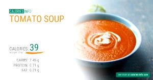 1 serving (100 g) Tomato Bisque Soup