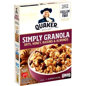 1 Serving 100% Natural Granola Oats - Honey And Raisins