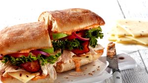 1 serving (11 oz) Boston Chicken Carver Sandwich