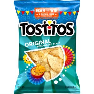 1 serving (1.1 oz) Restaurante Style Multigrain Bite Size Tortilla Chips