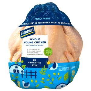 1 serving (112 g) Young Chicken