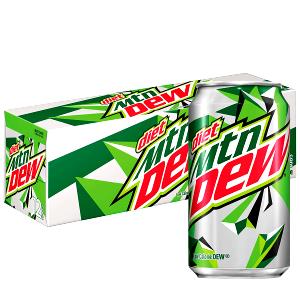 1 serving (12 oz) Diet Mountain Dew (Kids)