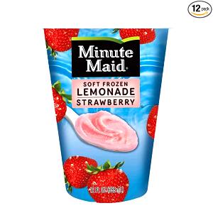 1 serving (12 oz) Frozen Strawberry Lemonade (Small)