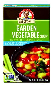 1 serving (12 oz) Low-Fat Garden Vegetable with Pesto Soup (12 oz)