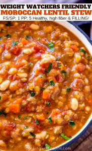 1 serving (12 oz) Moroccan Lentil & Sweet Potato Stew