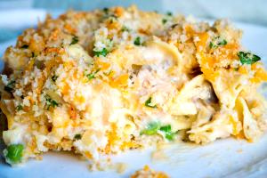 1 serving (12.4 oz) Tuna Noodle Casserole (1200)