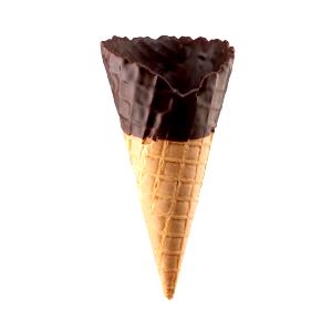 1 serving (12.8 oz) Chocolate Waffle Cone (3 Scoop)