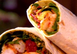 1 serving (13.9 oz) Shrimp Wrap