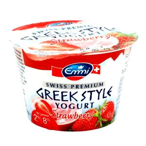 1 serving (150 g) Greek Yogurt Strawberry