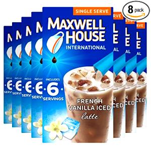 1 serving (16 oz) Nonfat Vanilla Latte (Medium)