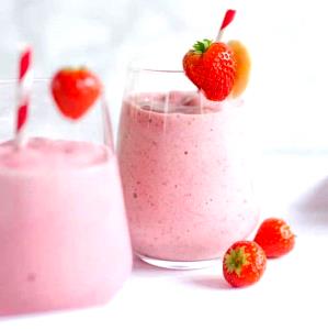 1 serving (16 oz) Strawberry Banana Smoothie without Yogurt (Medium)