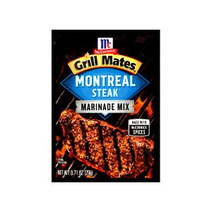 1 serving (1.7 g) Montreal Steak Grill Mates Marinade Mix